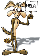 Wile E Coyote printable coloring pages