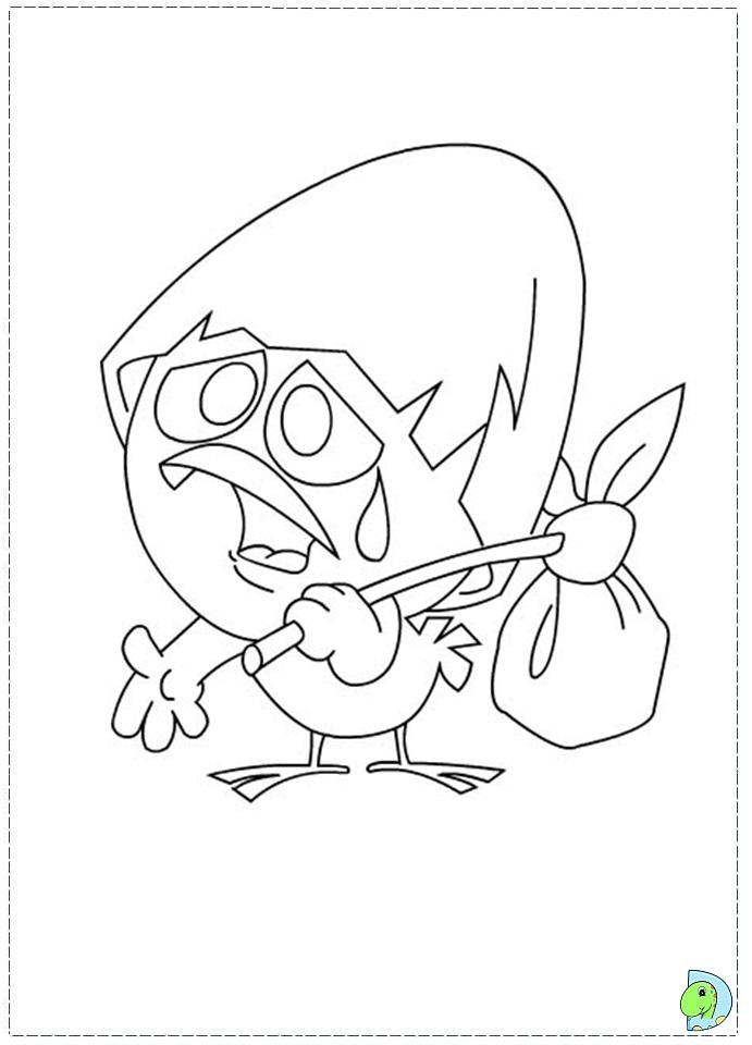 Calimero Coloring page- DinoKids.org