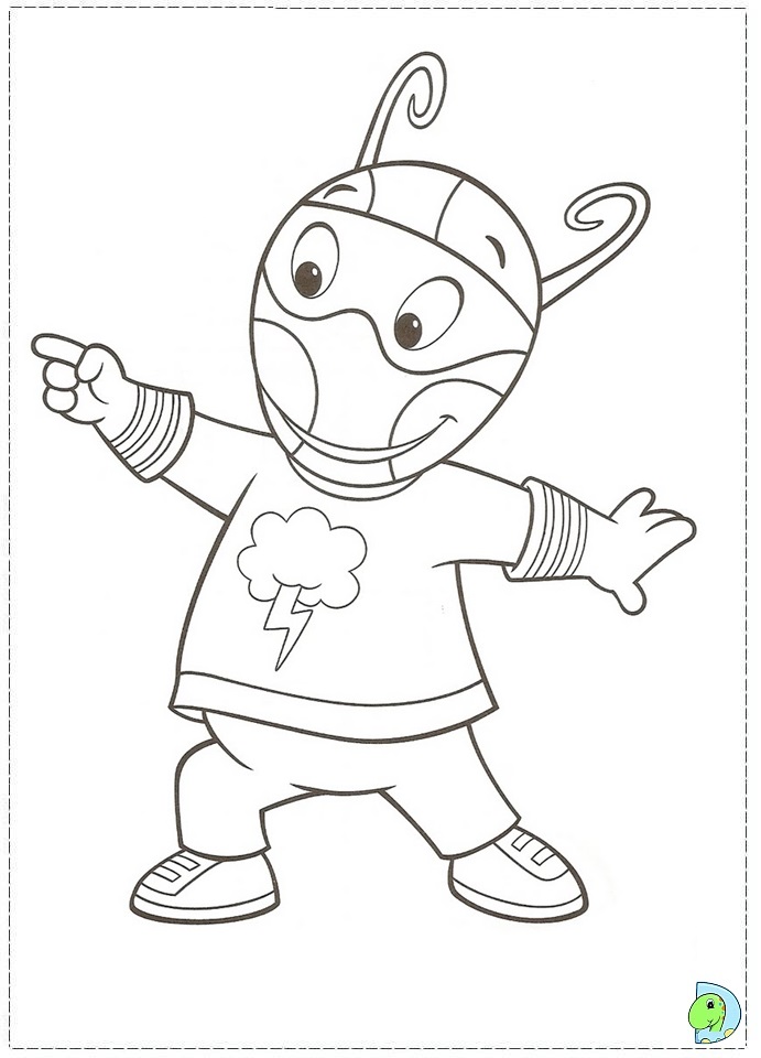 Backyardigans Coloring Page To Print