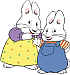Max and Ruby coloring pages for kids