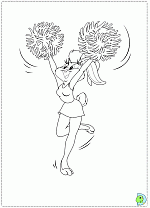 Lola Bunny coloring pages, Lola Bunny coloring Book to print - DinoKids.org