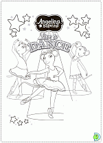 Angelina Ballerina Coloring Pages Angelina Ballerina Printable Coloring Pages For Kids Dinokids Org