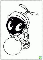 Marvin_the_Marcian-ColoringPage-01