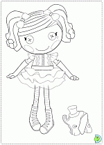 Lalaloopsy coloring pages, dolls coloring pages - DinoKids.org