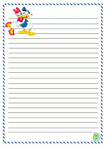 Donald_Duck-WritingPaper-30