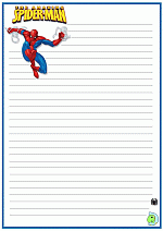 Spiderman-Writing_Paper-08