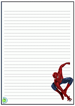 Spiderman-Writing_Paper-13
