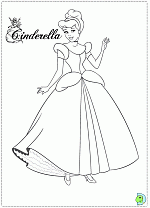 Cinderella-Coloring_page-01