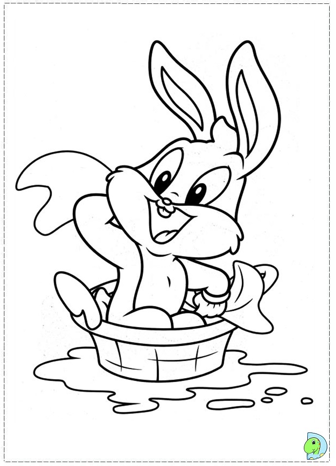 Baby Looney Tunes Coloring Pages 7
