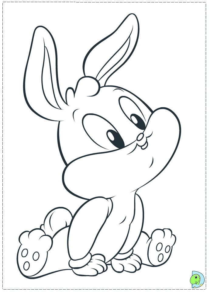 Baby Looney Tunes Coloring Pages 6