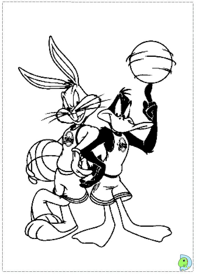 Daffy Duck Coloring page- DinoKids.org