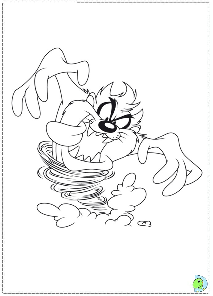 Taz Coloring Sheets
