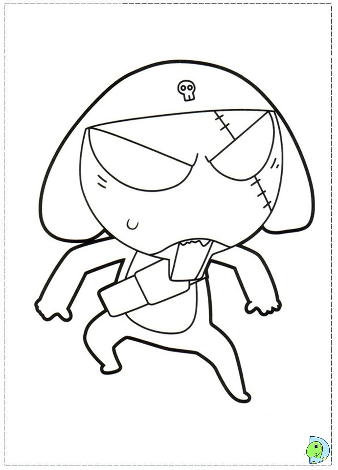 Keroro Coloring Pages