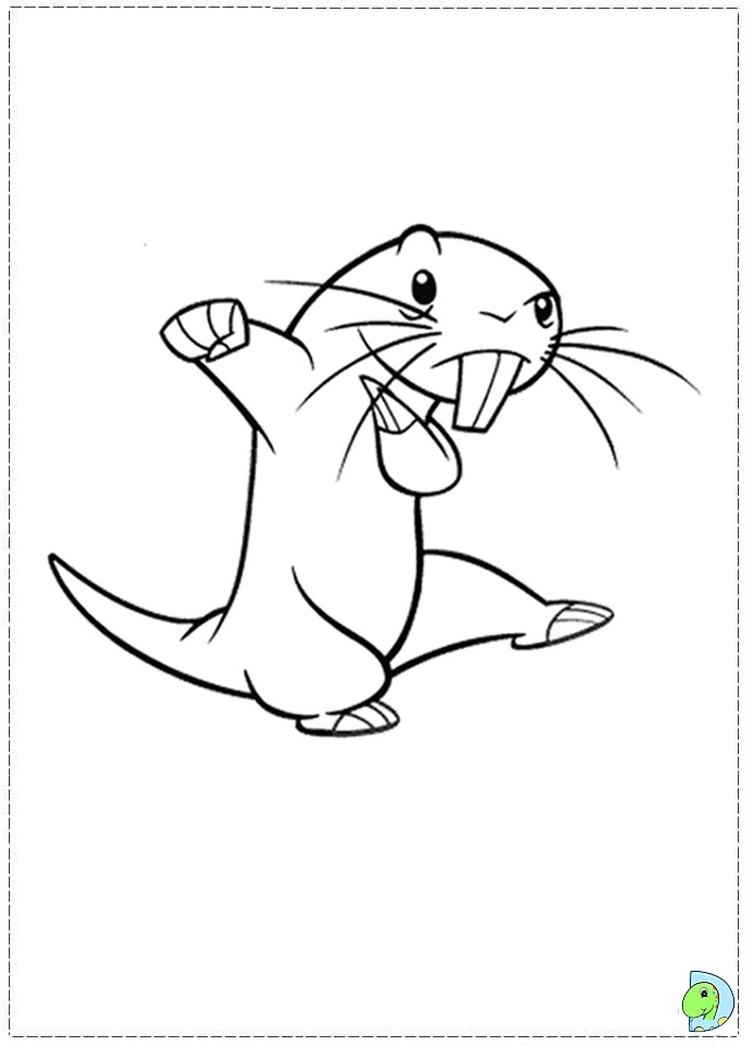 Kim Possible Coloring page- DinoKids.org
