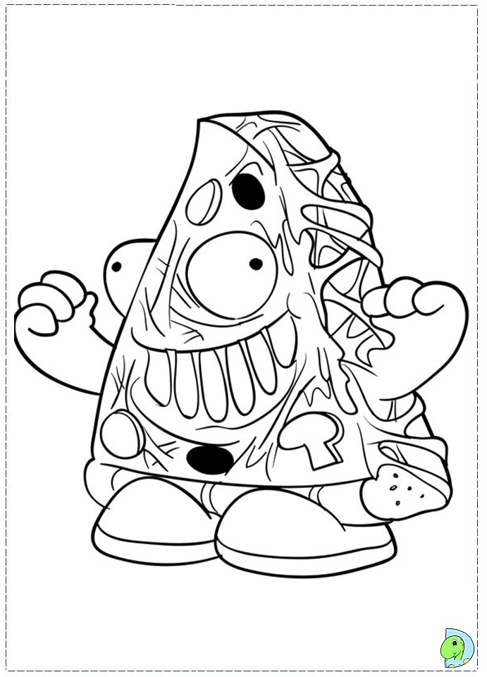  The Trash Pack Coloring Pages 9