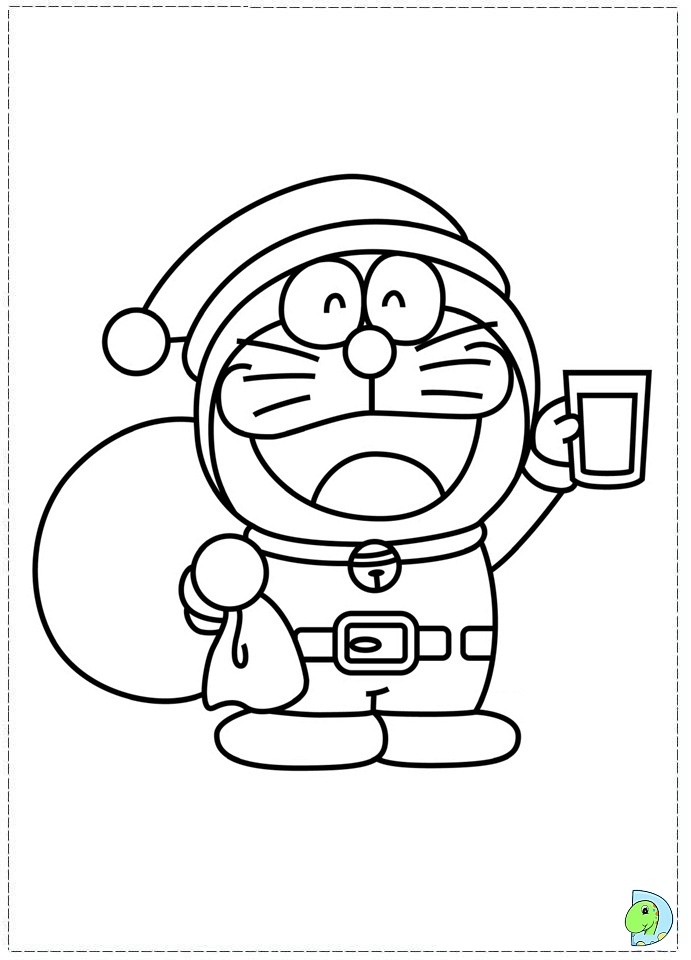Doraemon coloring page  DinoKids.org