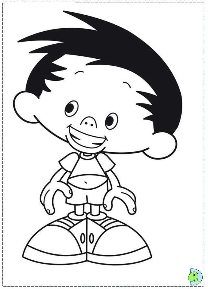 Bobby's World Coloring page
