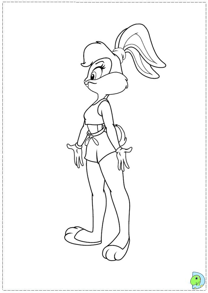 900  Coloring Pages Lola Bunny  Free