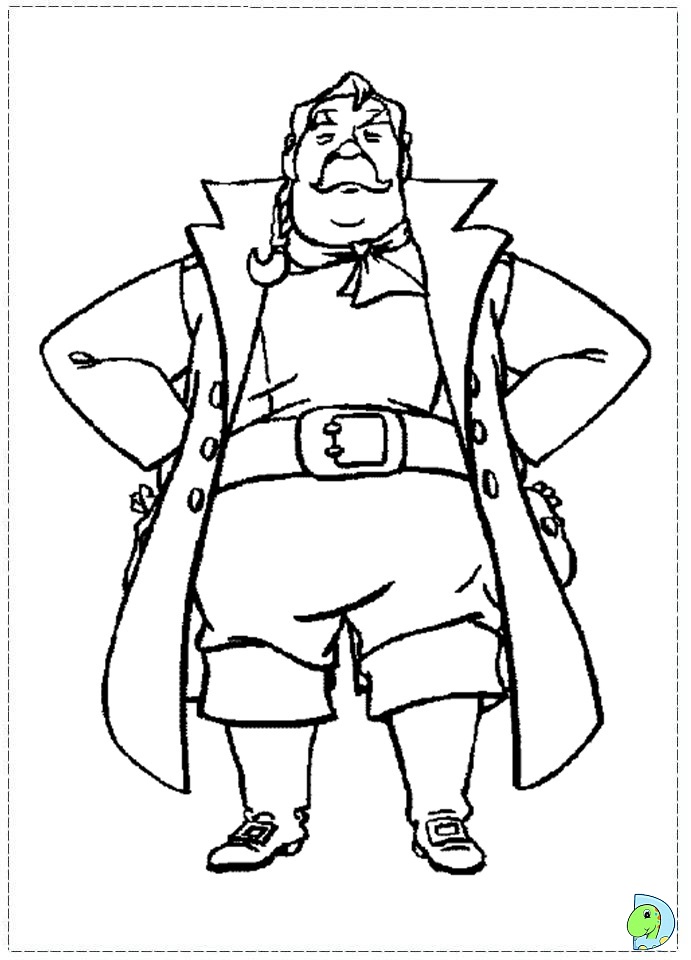 Pippi Longstocking Coloring pages for kids- DinoKids.org