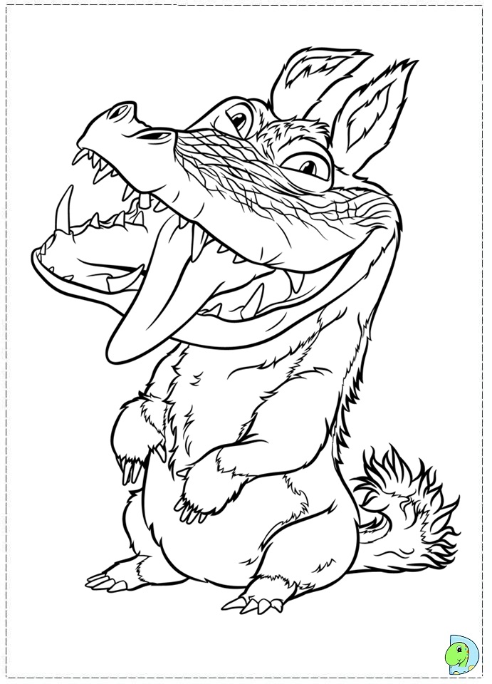 The Croods Coloring page- DinoKids.org