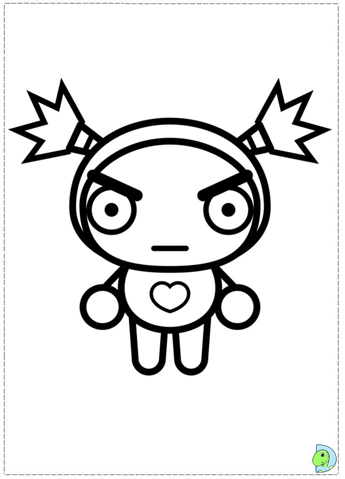 Best Coloring Pages Site: Love Pucca Coloring Pages For Kids Printable Free