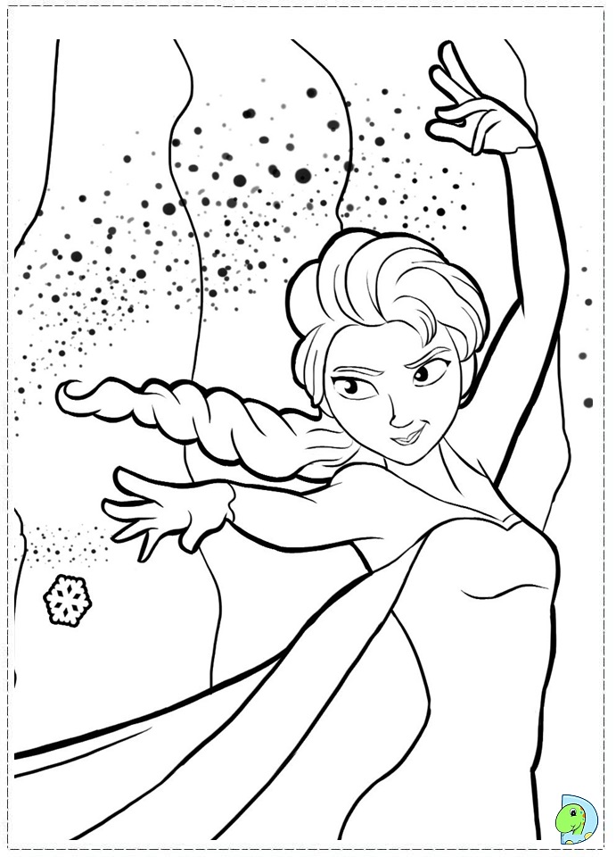 free disney frozen coloring pages