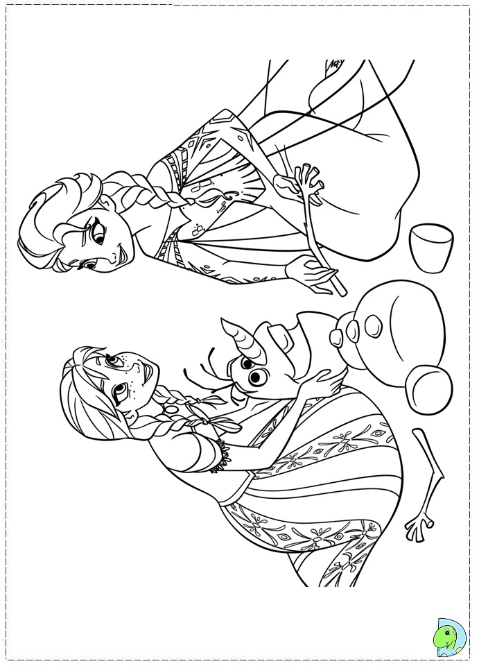 Frozen coloring pages, Disney's Frozen coloring page ...