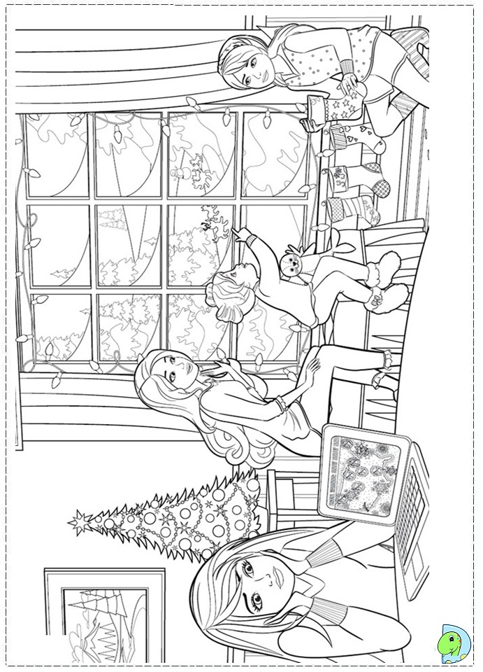 Coloring Pages Barbie And Chelsea - coloringpages2019